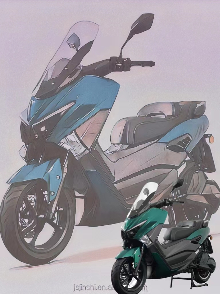 EEC Electric Motorcycle Electric Moped Scooters with 7000W Motor and Removable Lithium Batteries  Long Range