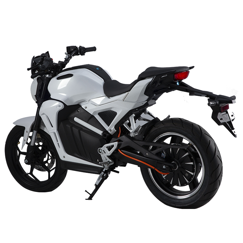 Manufacture Professional High-Speed Racing Electric Motorcycle High Quality 2000W Long Range 72v Brushless Motor Big Power V8