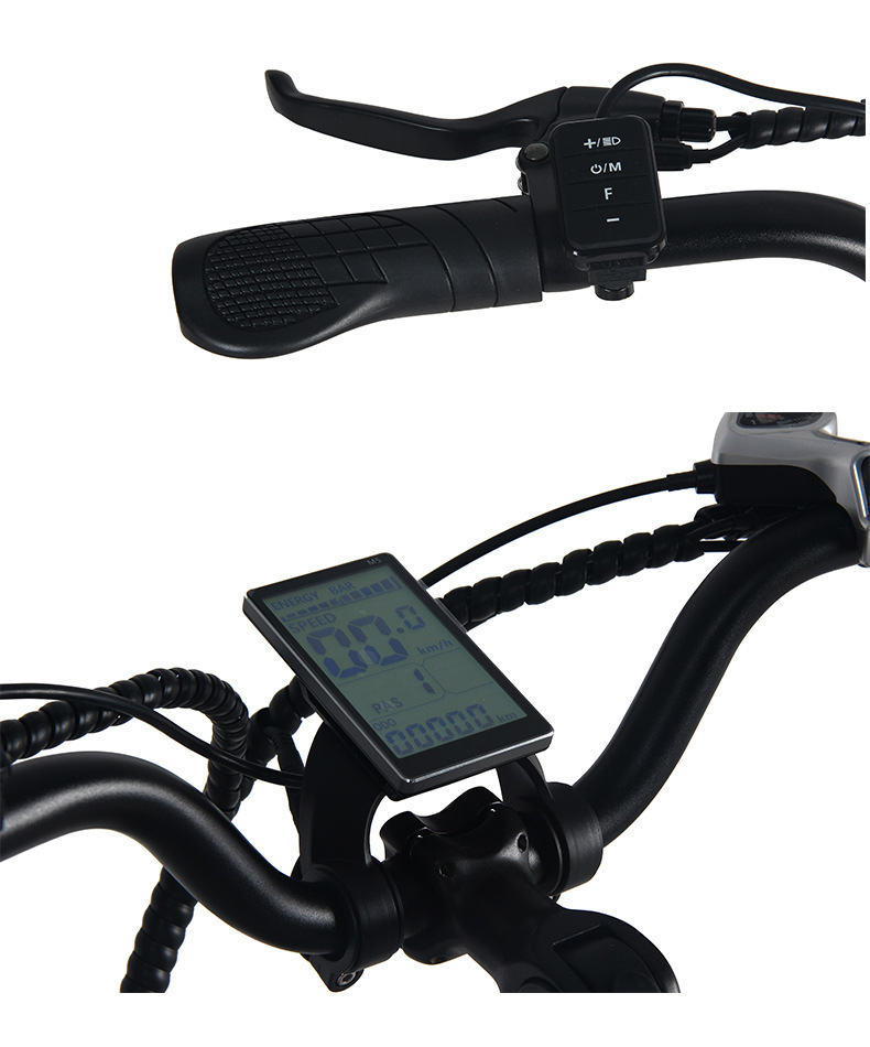 26 Inch Electric Hybrid Bike 48V10.5AH 250W Rear Hub Motor Lithium Battery 7 Speed Disc Brake City Commuter