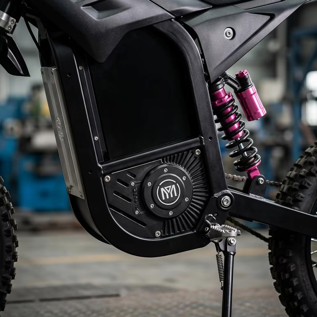 48V 2600W Peak Mid-drive Motor Max Torque 141Nm Off-Road All Terrain Motorcycle Electric Dirt Bike Children E-bike