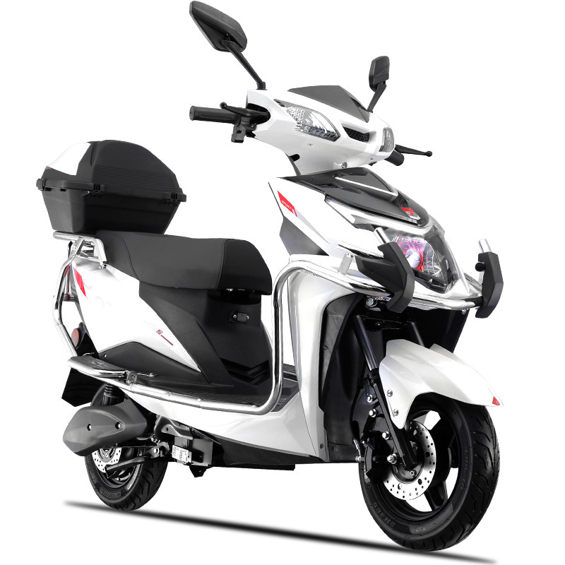 High-speed Electric Scooter Motorcycle with 1.5 kW Motor 60km/h Max Speed 280kg Load Capacity for Long-distance Delivery