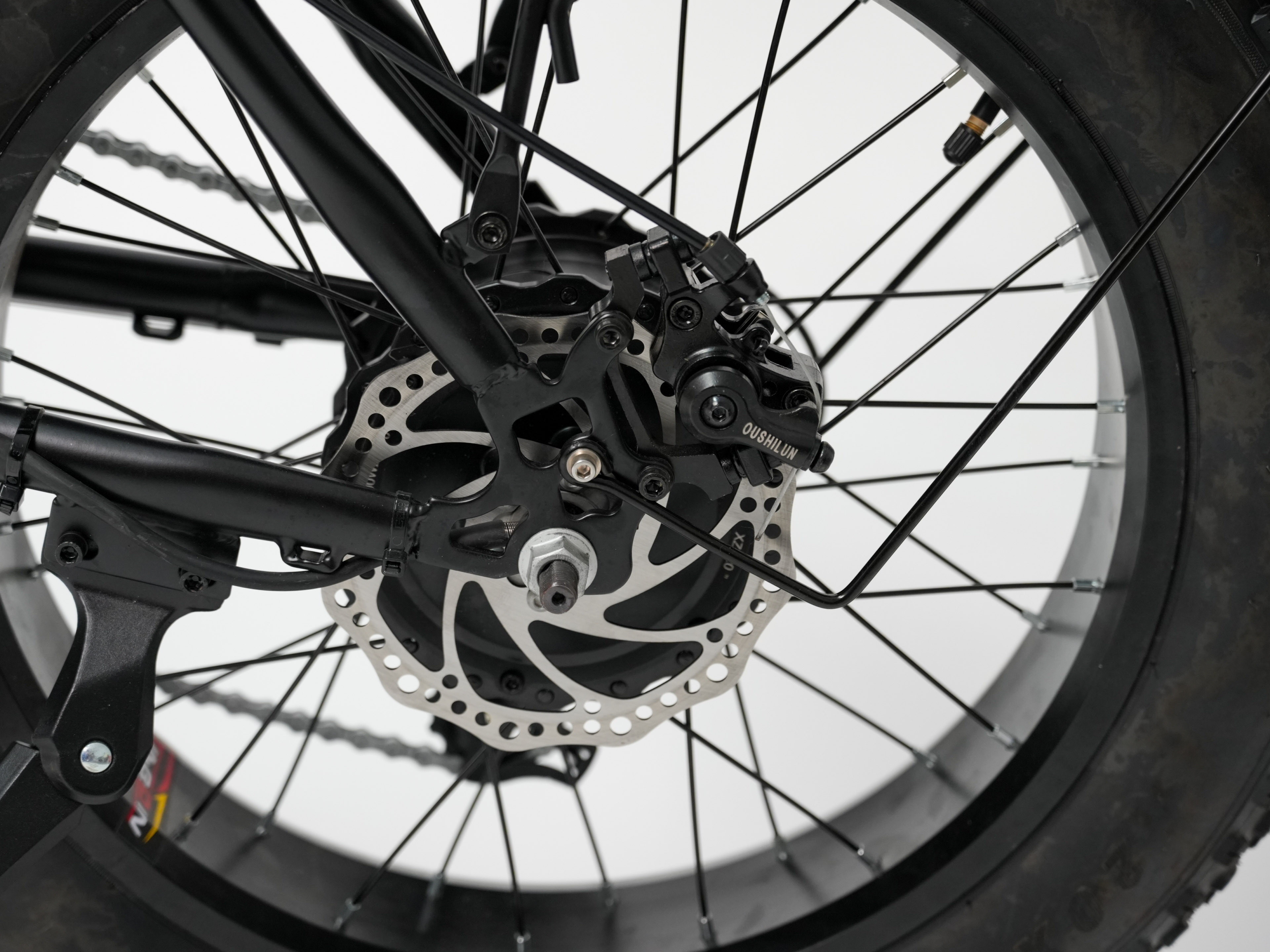 Electric Bicycle High Speed Steel Frame 20 Inch Snow Tire 15AH Lithium Battery Brushless Motor 500W Electronic