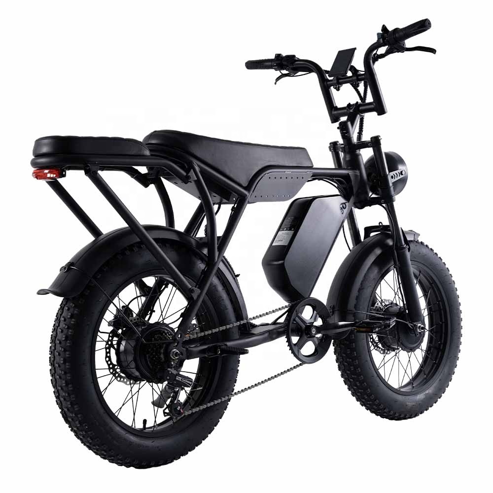 Electric Bike Man Ebike Mountain Bike Bicycle High-carbon Steel 60V 30Ah Lthium Battery 48V 2000W Dual Brushless Motor