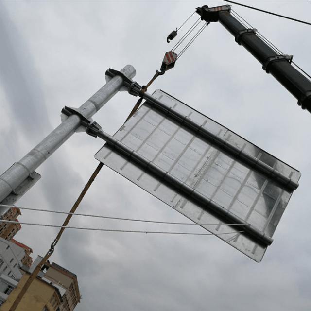 F-type Cantilever Sign Pole,MY SHOP,F-type Cantilever Sign Pole