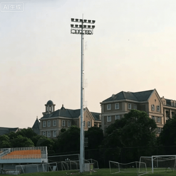 Football field high mast light,MY SHOP,球场高杆灯杆