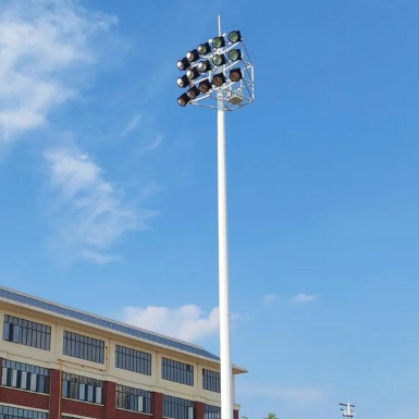 Football field high mast light,MY SHOP,球场高杆灯杆