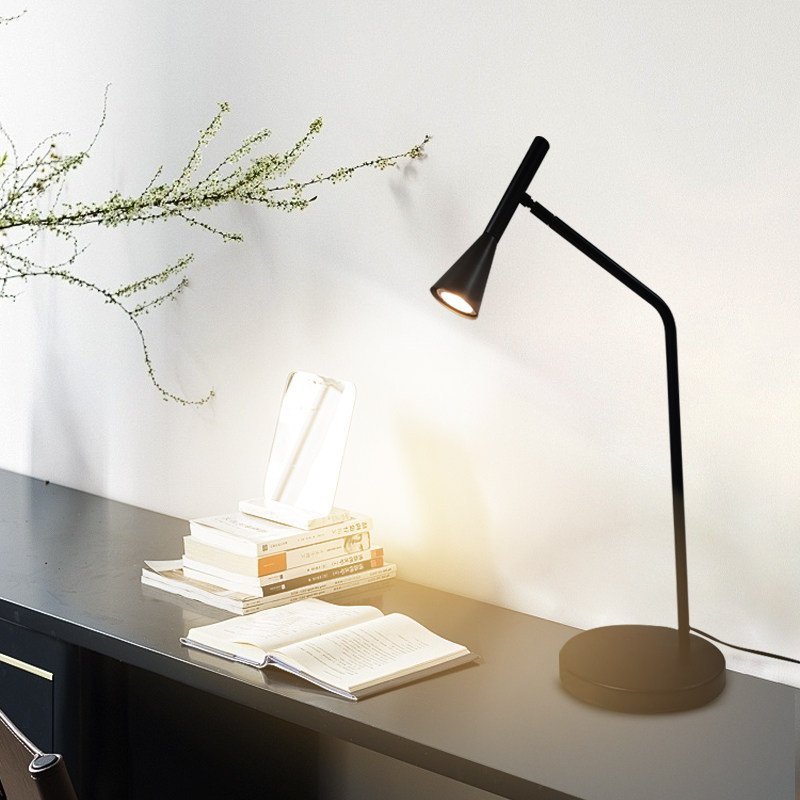 MITUO Adjustable LED Desk Lamp 350° Rotatable Eye-Caring Table Lamp for Reading & Work