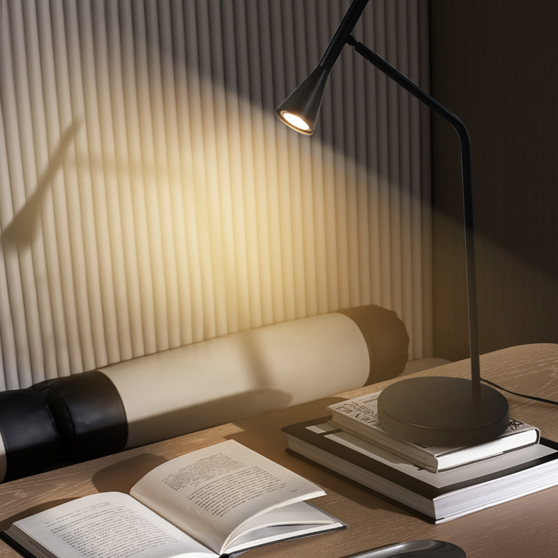 MITUO Adjustable LED Desk Lamp 350° Rotatable Eye-Caring Table Lamp for Reading & Work