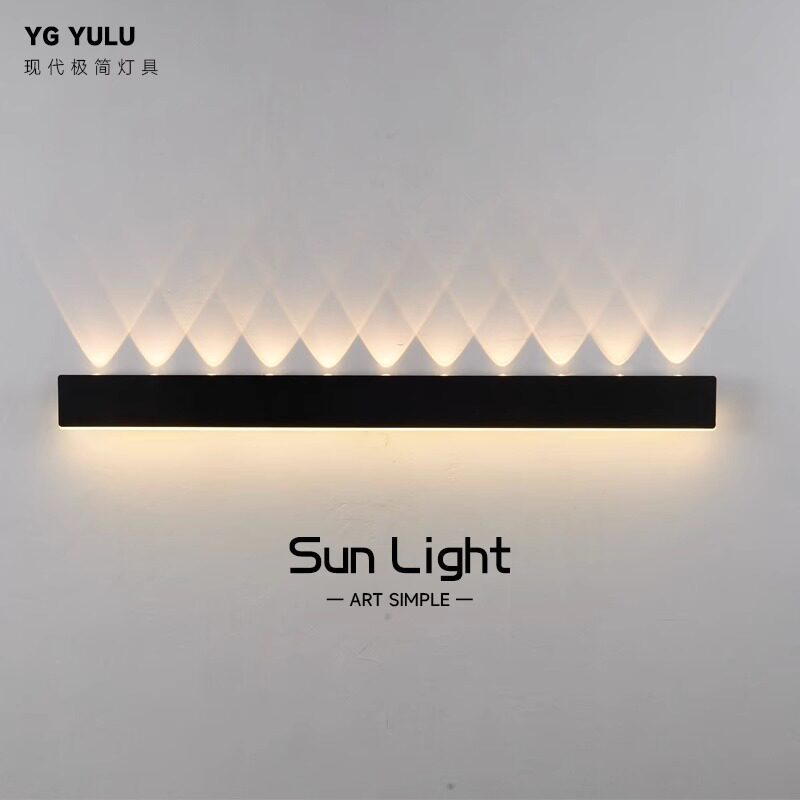 Modern Minimalist Creative LED Wall Sconce Full Spectrum High CRI Ambient Light