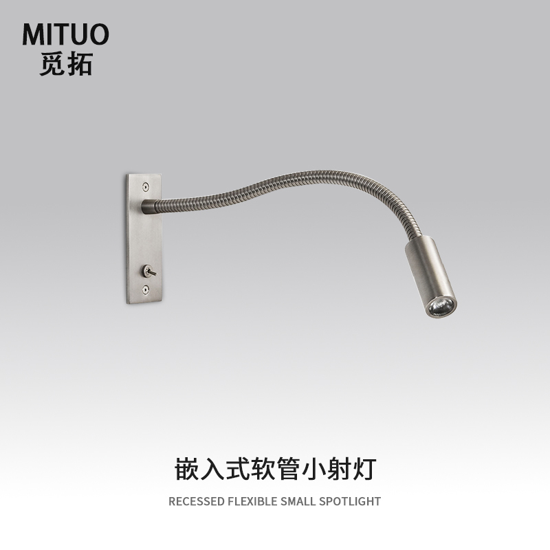 New Style Hose Wall Lamp, Modern Simple LED Bedroom Bedside Reading Light, Adjustable for Bedroom Walls