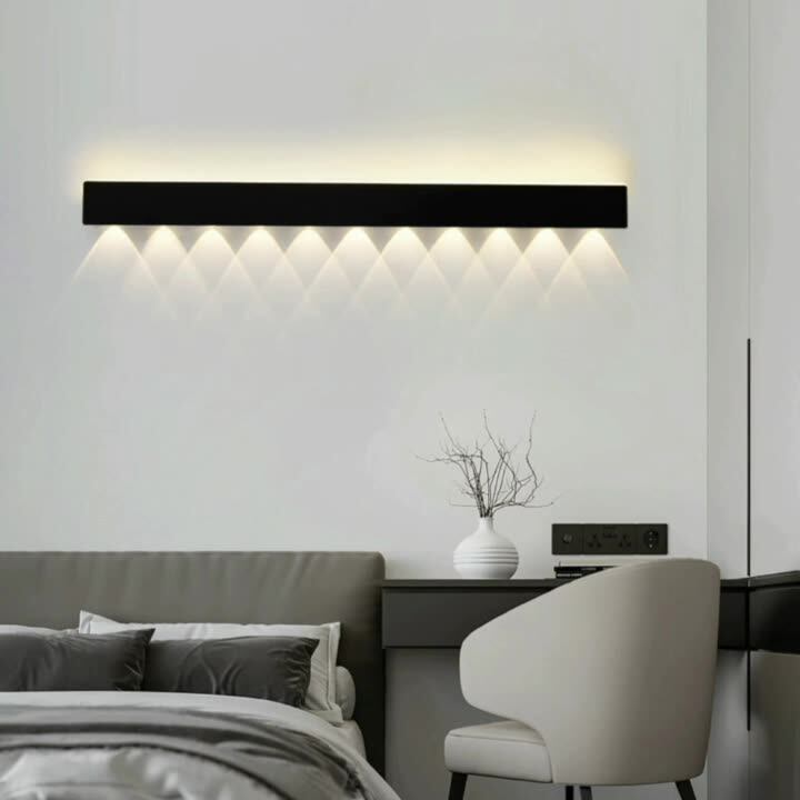 Modern Minimalist Creative LED Wall Sconce Full Spectrum High CRI Ambient Light
