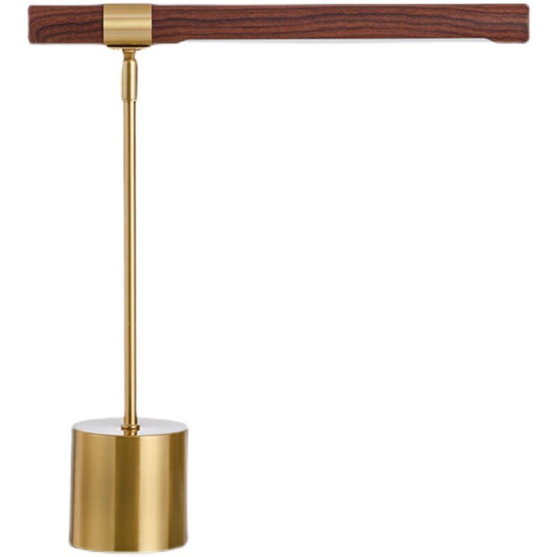 High-quality Customized Water Transfer Printing Wood Grain Plated Table Lamp, Desk Lamp, Nightstand Decorative Lamp, Rotating Lamp for Hotels & Guest Houses.