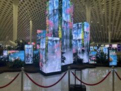 Indoor P1.86 Full Color Flexible LED Display,MY SHOP,Indoor P1.86 Full Color Flexible LED Display