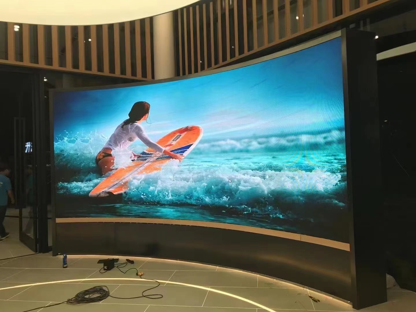 Indoor P2.5 Full Color Flexible LED Display,MY SHOP,Indoor P2.5 Full Color Flexible LED Display