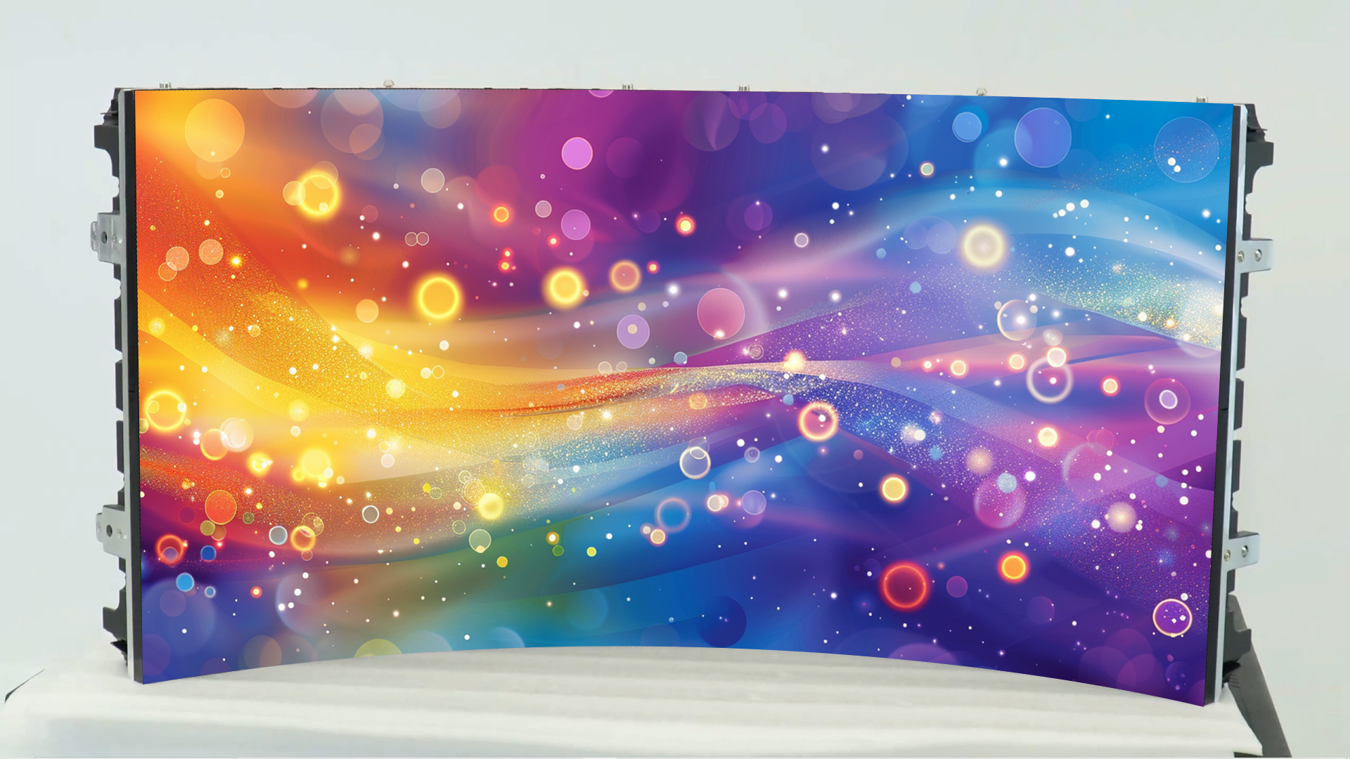 Curved LED rental screen,MY SHOP,Curved LED rental screen