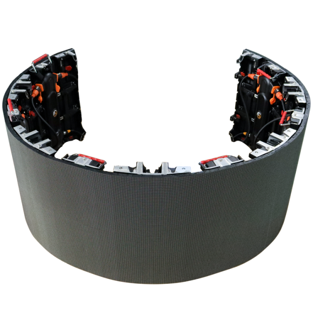 Curved LED rental screen,MY SHOP,Curved LED rental screen