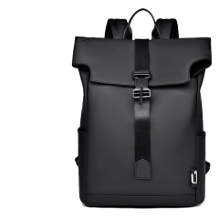 Magnetic Buckle Travel Backpack,MY SHOP,Magnetic Buckle Travel Backpack