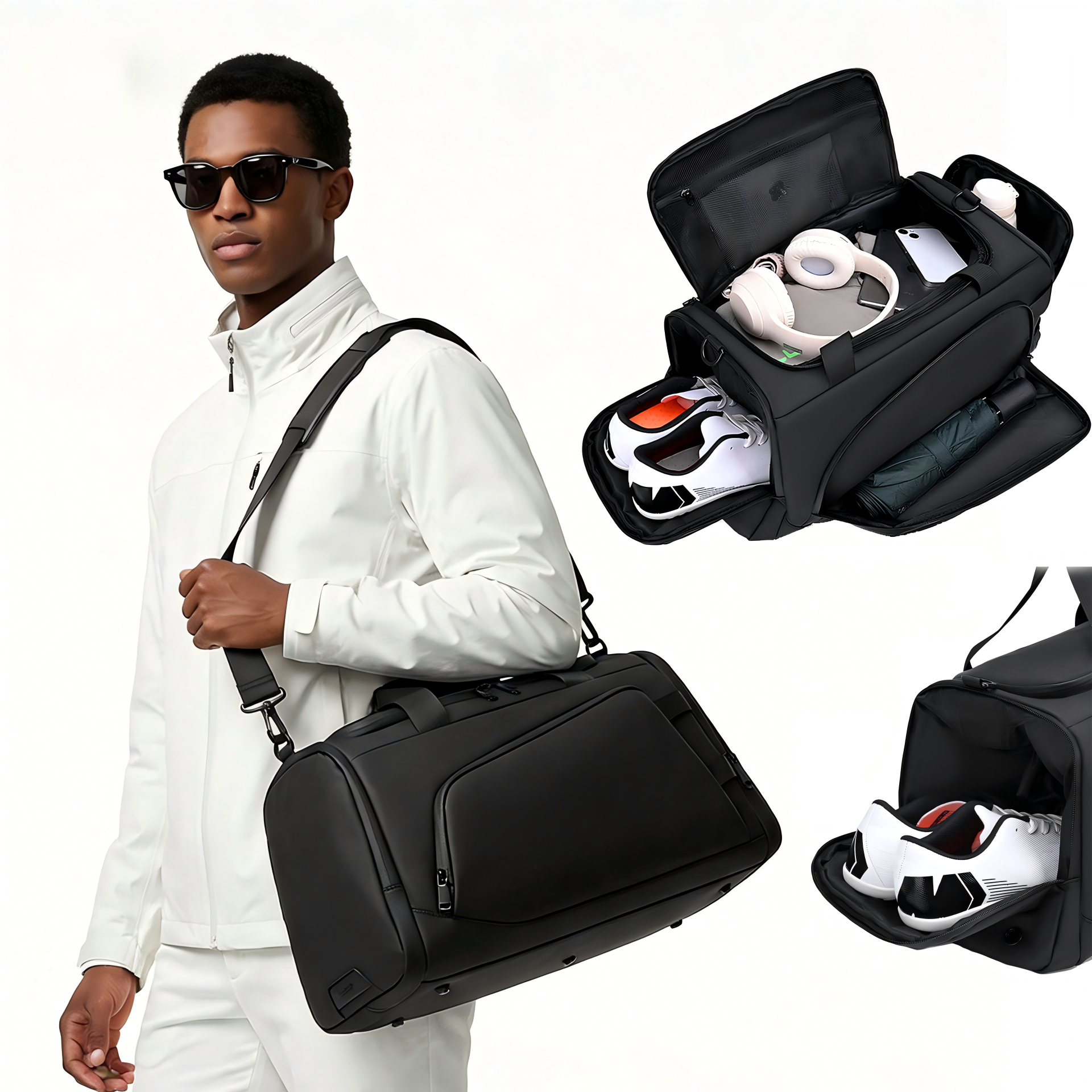 Crossbody Gym Storage Bag,MY SHOP,Crossbody Gym Storage Bag