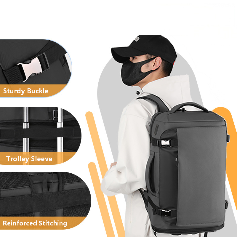 Multiple Compartments Travel Backpack,MY SHOP,Multiple Compartments Travel Backpack