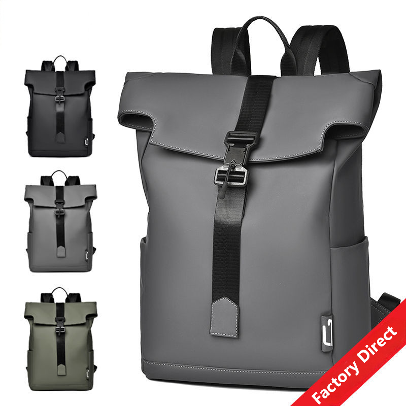 Magnetic Buckle Travel Backpack,MY SHOP,Magnetic Buckle Travel Backpack