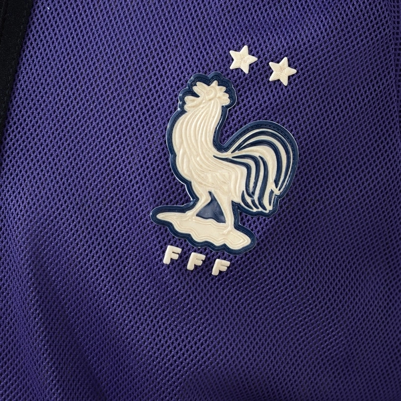 2026 FRANCE MEN'S FOOTBALL ANTHEM JACKET - PURPLE