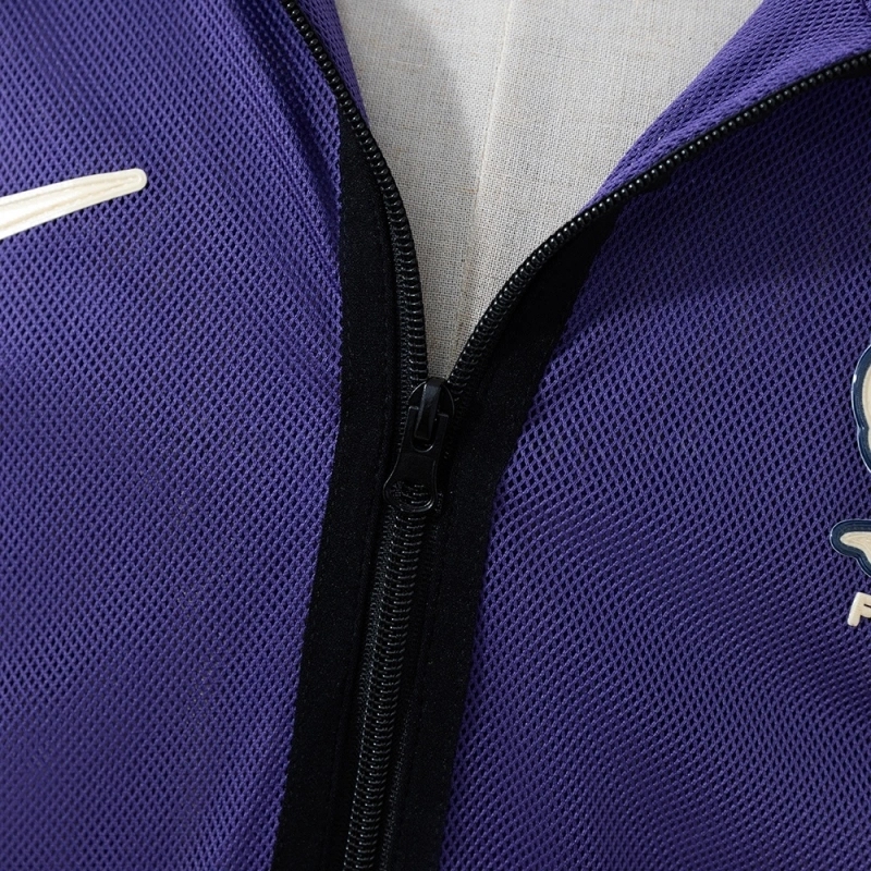 2026 FRANCE MEN'S FOOTBALL ANTHEM JACKET - PURPLE