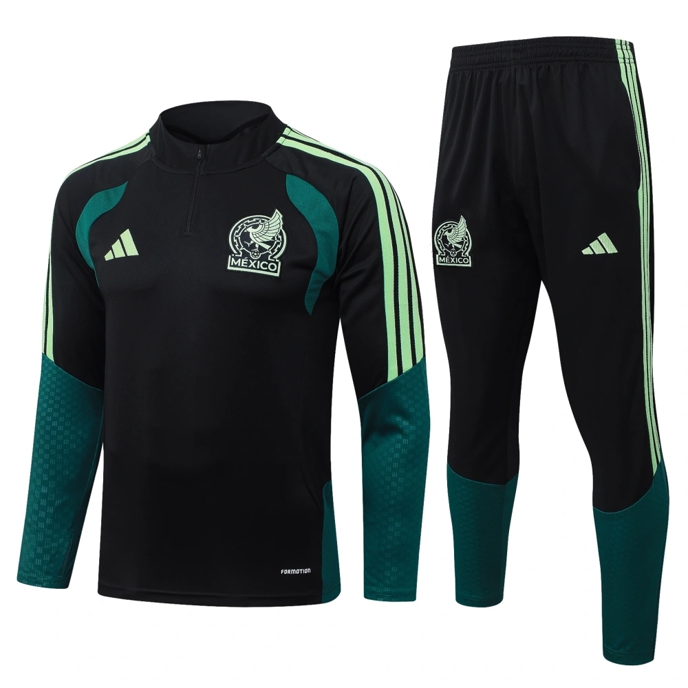 2026/27 MEXICO TRACKSUITS TRAINING SUIT BLACK