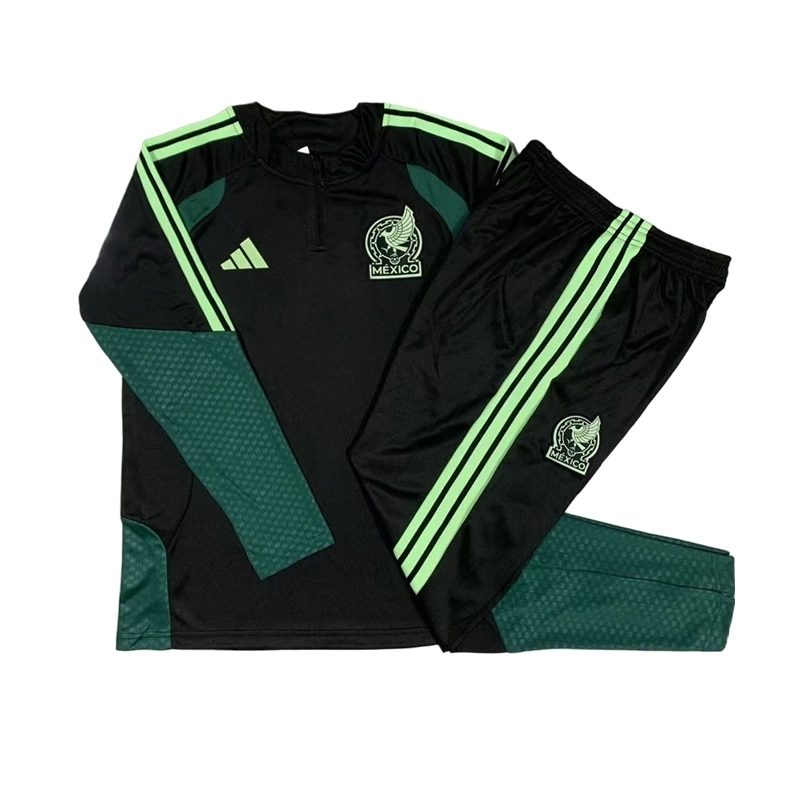 2026/27 MEXICO TRACKSUITS TRAINING SUIT BLACK