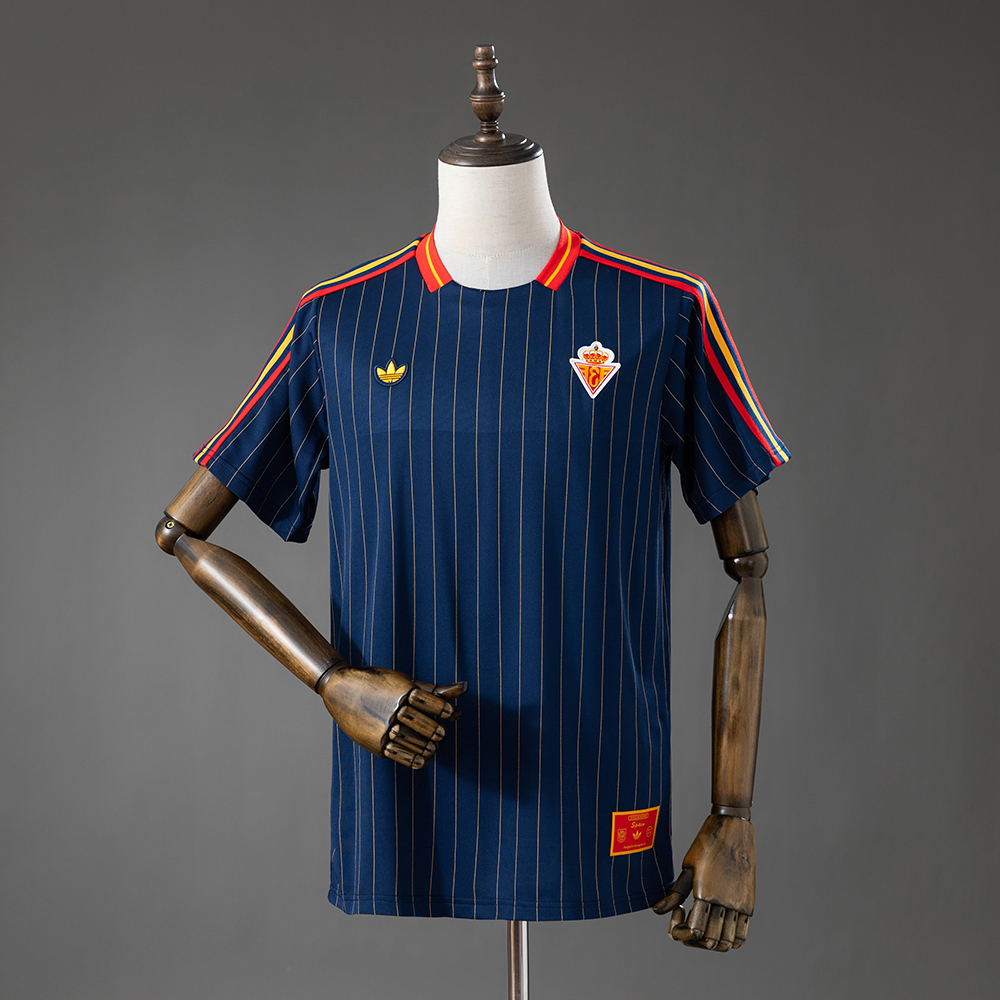 2026 SPAIN TERRACE ICONS T-SHIRT NAVY BLUE  (FAN VERSION)