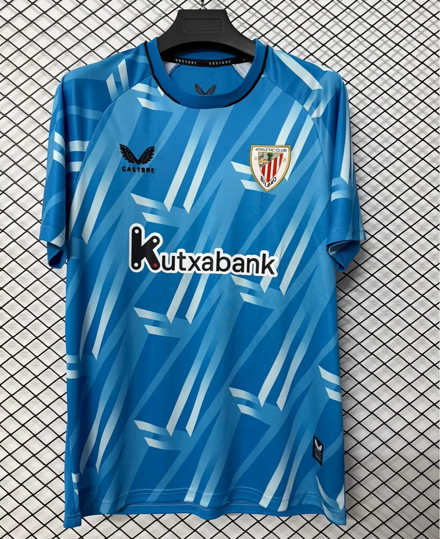 Athletic Bilbao 2026/27 Third Away Soccer Jersey Light Blue Front View