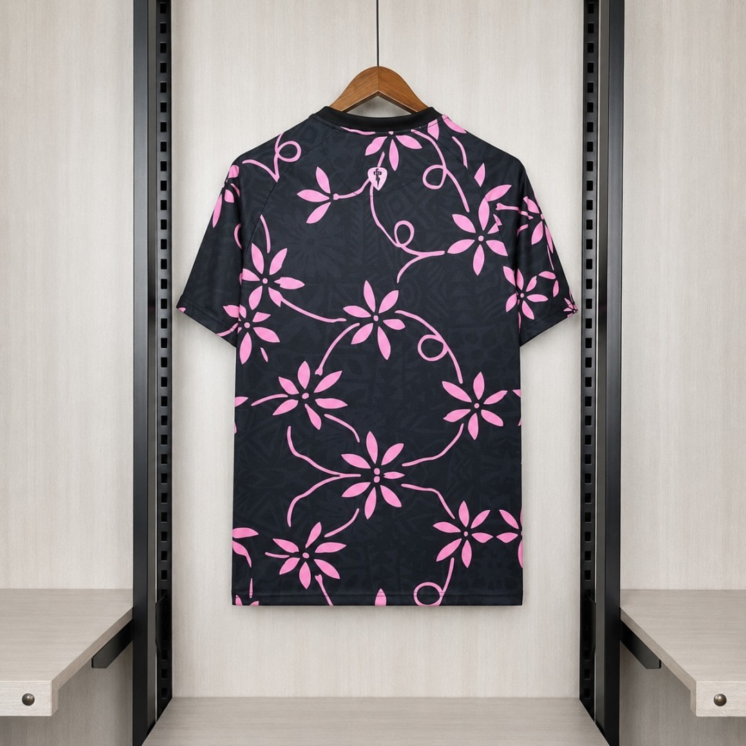 Men's 2026/27 Sunderland Black And Pink Training Jersey