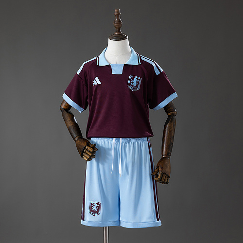 Aston Villa 2026/27 Kids Home Kit Jersey