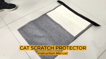Relipet RLA001-F Sofa Armrest Cat Scratcher Mat – Corner Cat Couch Protector for Furniture Scratching