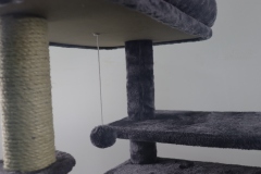 Relipet RL2252 Deluxe Multi-Level Cat Tree with Plush Condo, Hammock, and Scratching Posts