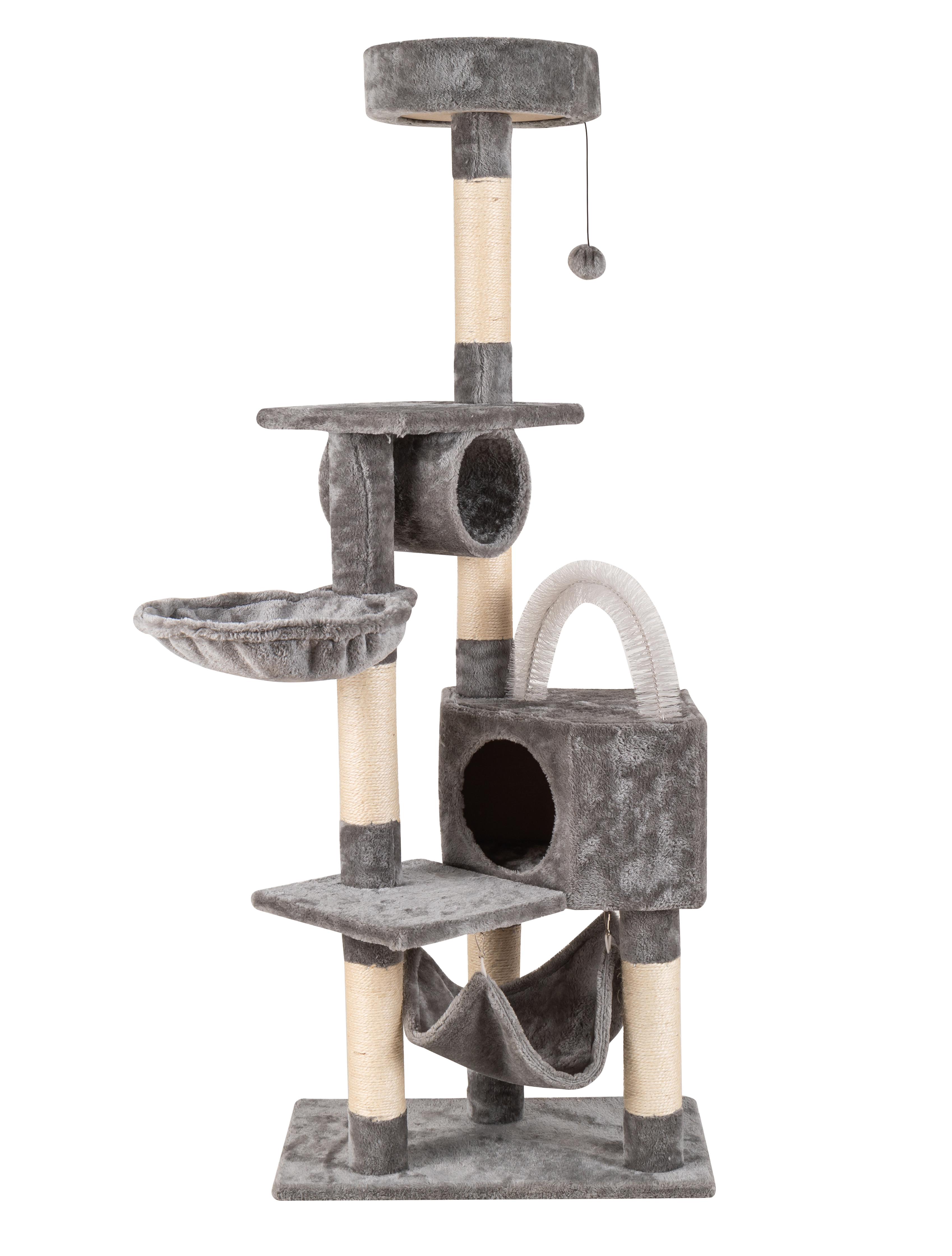 Relipet RL2021 Explorer's Jungle Villa Cat Tree – Premium 5-Foot Cat Climbing & Lounging Tower