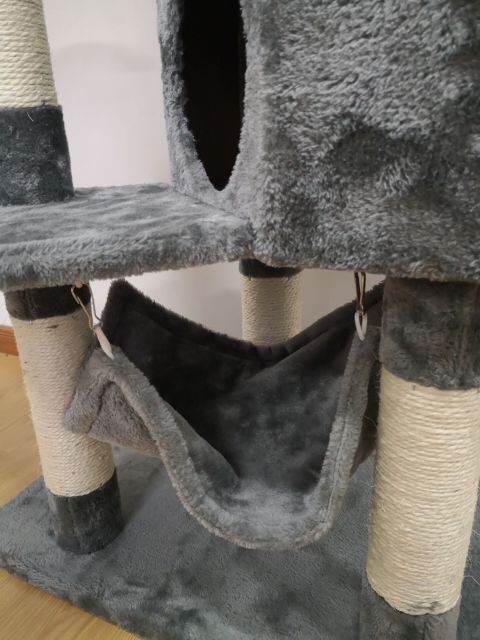Relipet RL2021 Explorer's Jungle Villa Cat Tree – Premium 5-Foot Cat Climbing & Lounging Tower