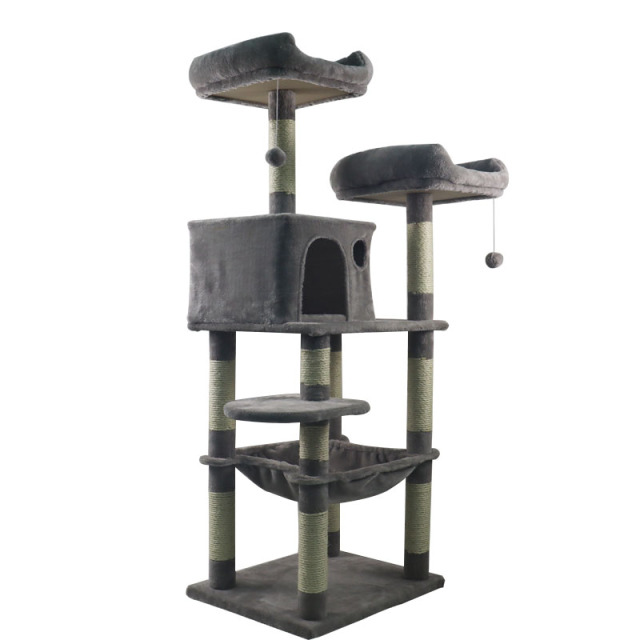 Relipet RL2255 The Grand Observatory: Spacious Multi-Level Cat Condo & Activity Tower