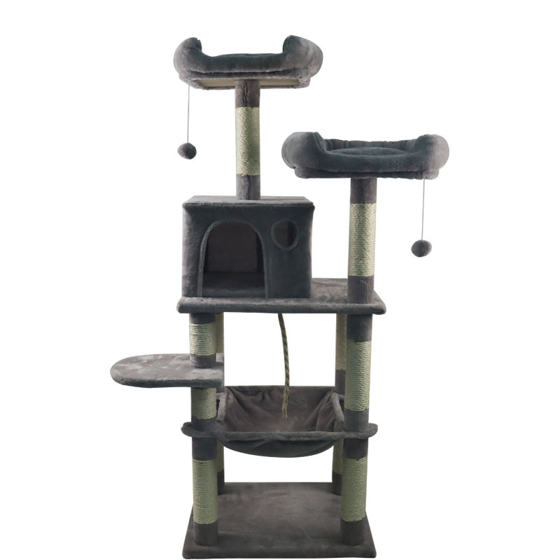 Relipet RL2255 The Grand Observatory: Spacious Multi-Level Cat Condo & Activity Tower