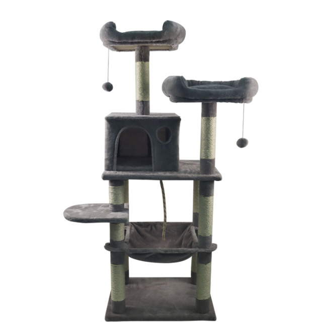 Relipet RL2255 The Grand Observatory: Spacious Multi-Level Cat Condo & Activity Tower