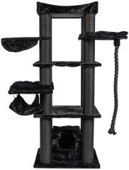 Relipet RL2525V2 197cm Large Rectangular Cat Tree in Beige – Heavy Duty Multi-Level Activity Center for Maine Coons & Multiple Cats
