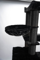Relipet RL2525V1 Cat Activity Center In Black – Heavy Duty 197cm Cat Tree for Multiple Large Cats