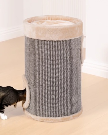 Relipet RL20T02 Cozy Cylinder Double-Layer Cat Tower