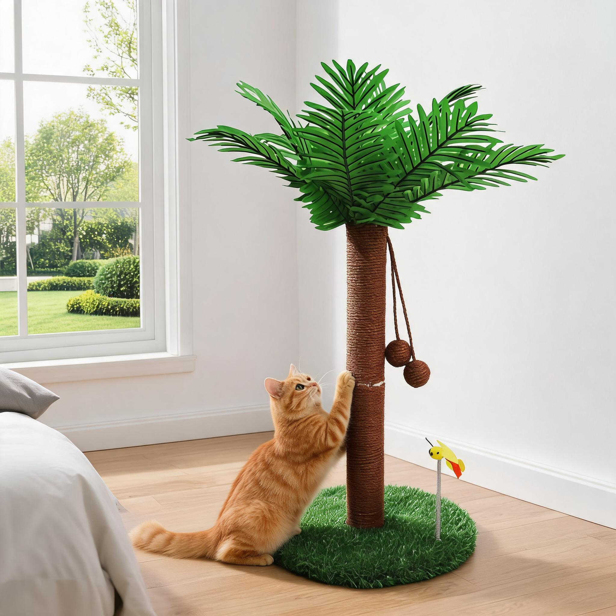 Relipet RLN013V1 CocoPalm Haven Cat Scratching Post