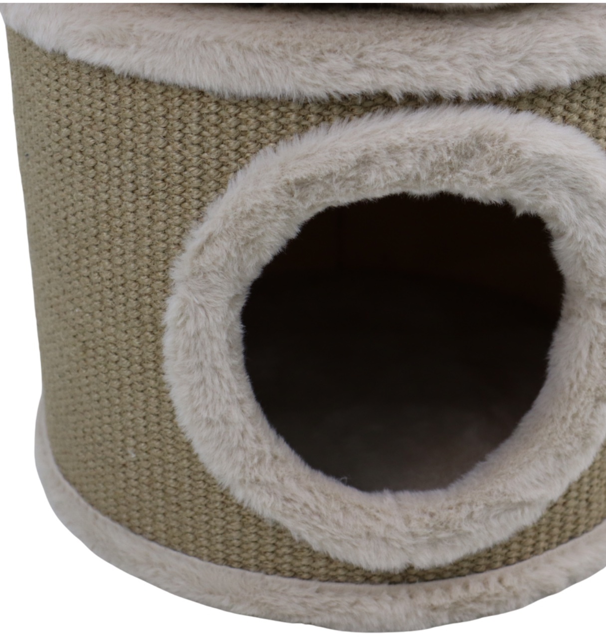 Relipet RL2652 Premium Cozy Cat Cave with Removable Top Cushion