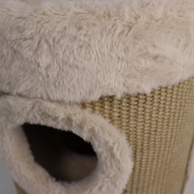 Relipet RL2654 Double-Level Cat Tower with Jute Scratching
