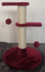 Relipet RL17306 Compact Double-Tier Cat Tree with Hanging Balls