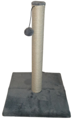 Relipet RL2143 Mini Cat Scratching Post with Plush Base & Hanging Ball