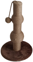 Relipet RL2144 Unique Gourd Shape Cat Scratcher with Hanging Jute Ball
