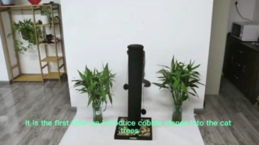 Relipet RL2312 Cobble Stone Base Scratching Post for Cats - Stable & Stylish