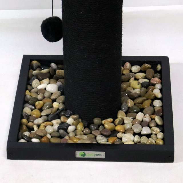 Relipet RL2312 Cobble Stone Base Scratching Post for Cats - Stable & Stylish